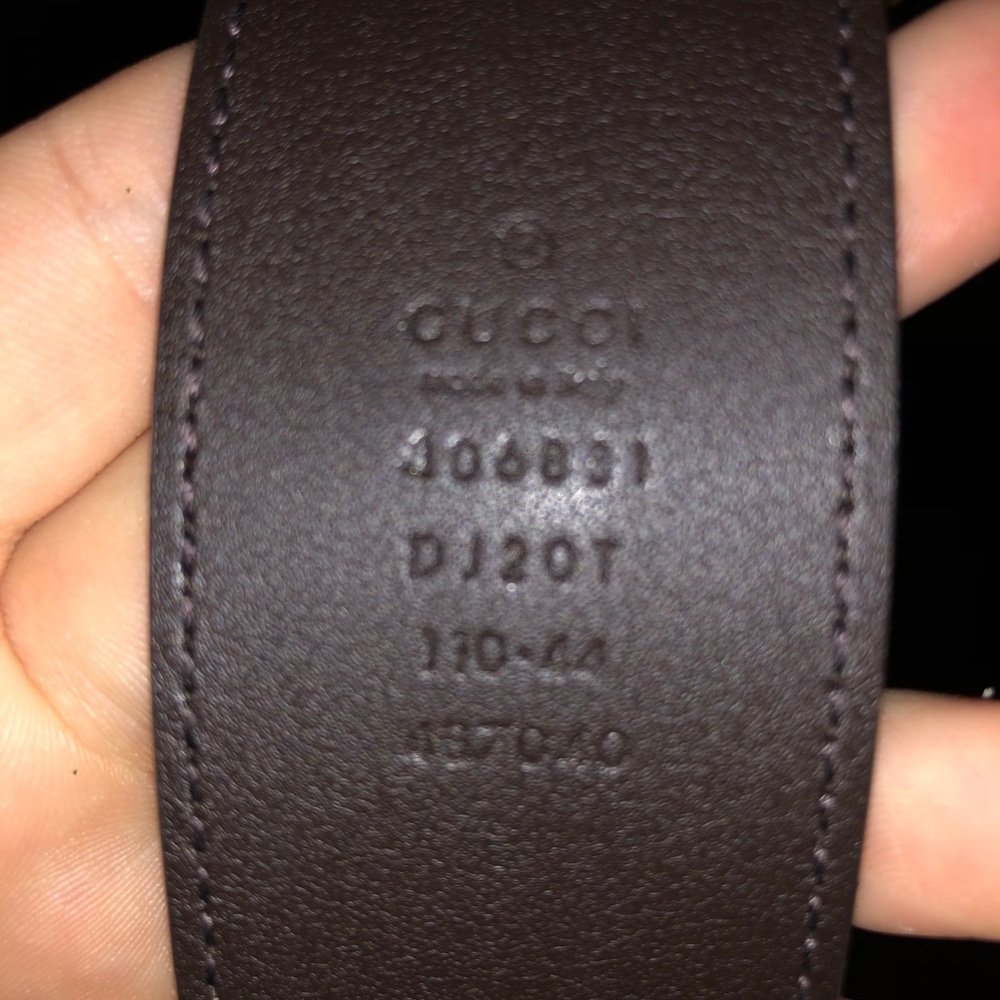 GUCCI belt brand new never worn will work on price - Picture 2 of 2